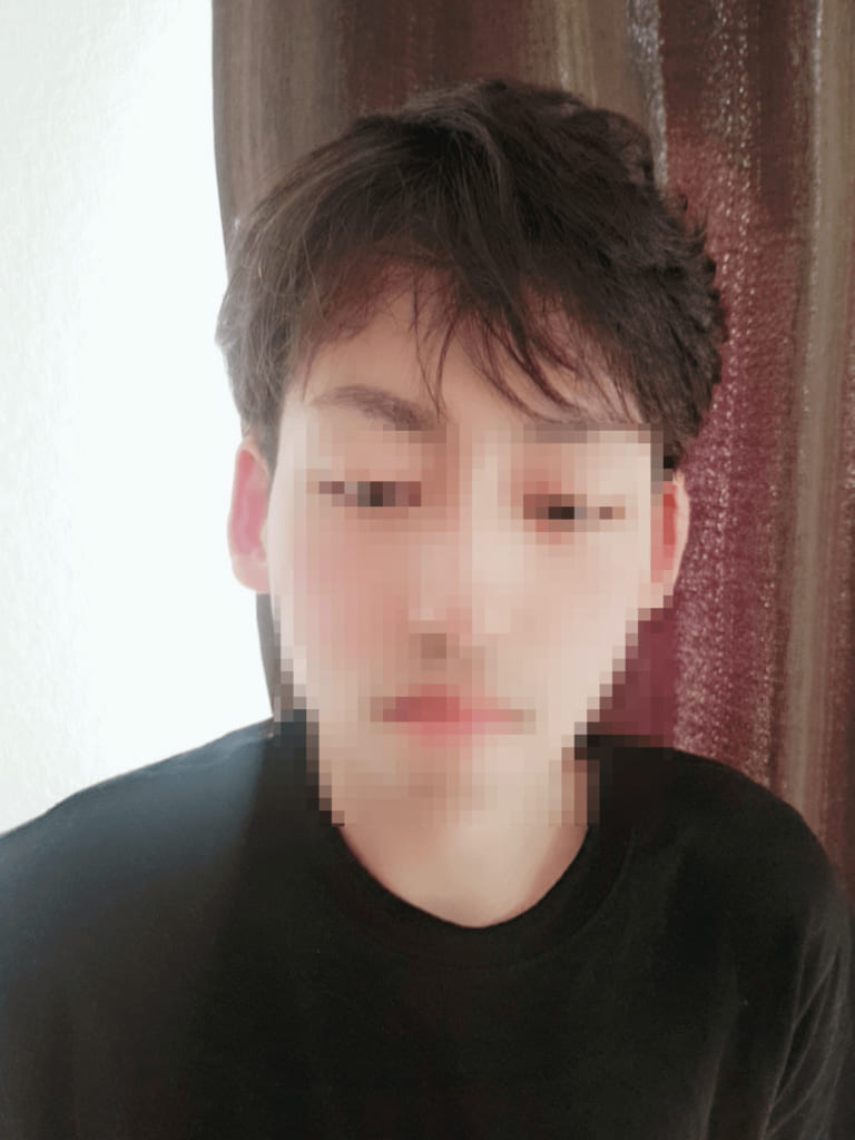 男性 モザイク